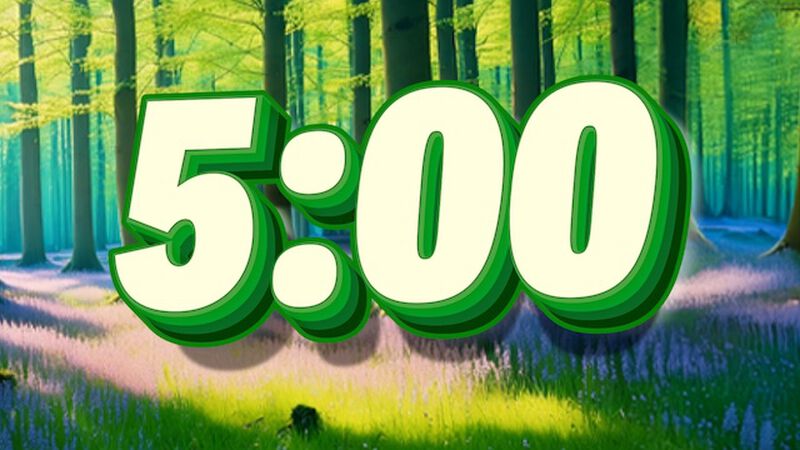 Spring Scrolling Countdown